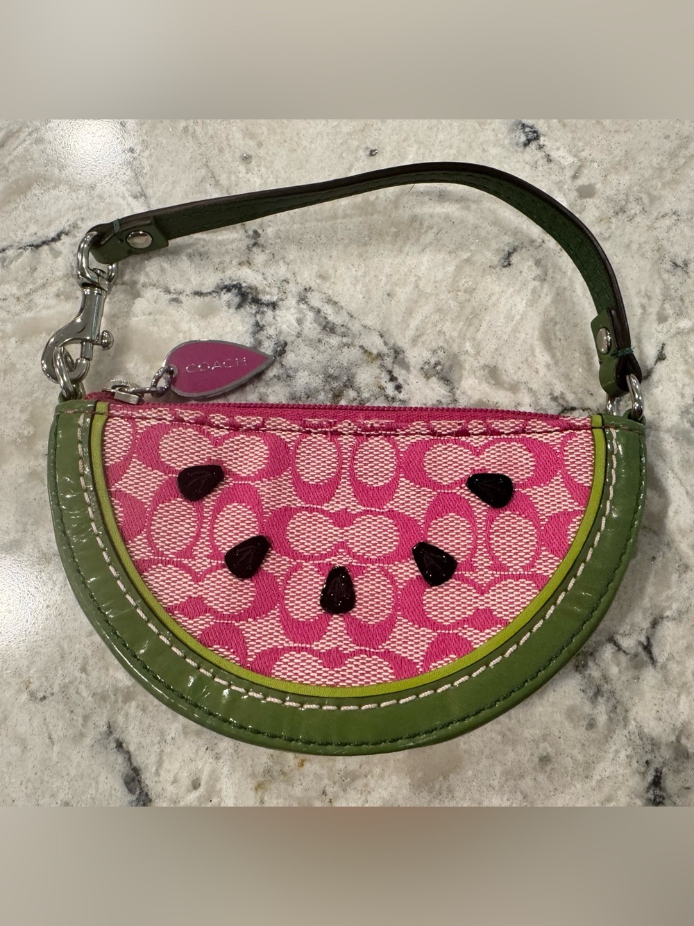 Coach Watermelon Coin Purse Rare and Limited Edition 2006 Release Excellent
